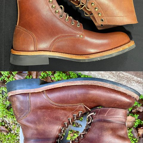Oak Street Bootmakers Trench Boot in Seidel Light Brown Mustang