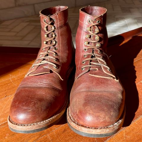 Oak Street Bootmakers Trench Boot in Seidel Light Brown Mustang