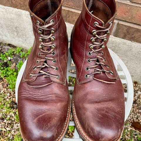 Oak Street Bootmakers Trench Boot in Seidel Light Brown Mustang