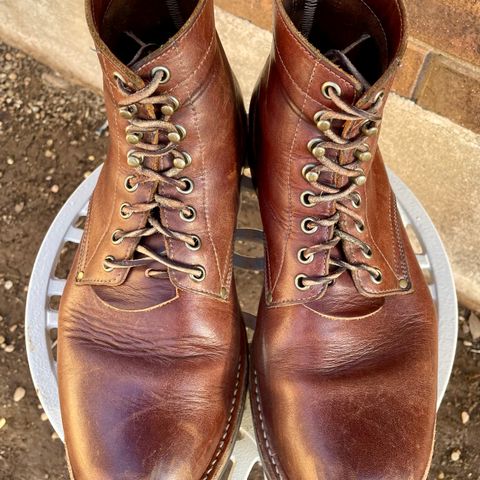 Oak Street Bootmakers Trench Boot in Seidel Light Brown Mustang