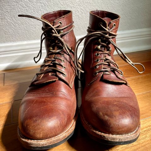 Oak Street Bootmakers Trench Boot in Seidel Light Brown Mustang