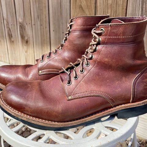 Oak Street Bootmakers Trench Boot in Seidel Light Brown Mustang