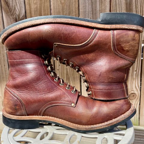 Oak Street Bootmakers Trench Boot in Seidel Light Brown Mustang