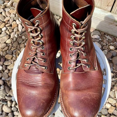 Oak Street Bootmakers Trench Boot in Seidel Light Brown Mustang