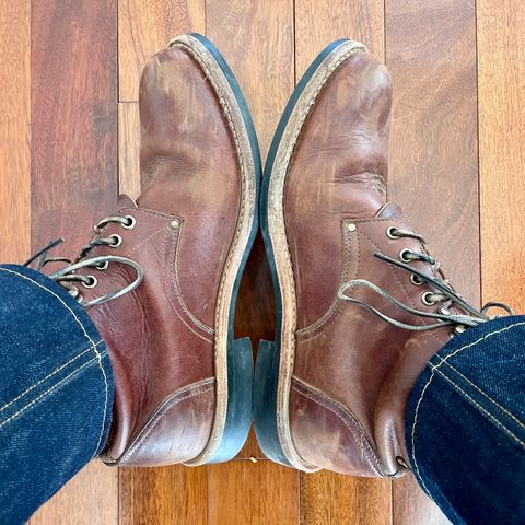 Oak Street Bootmakers Trench Boot in Seidel Light Brown Mustang