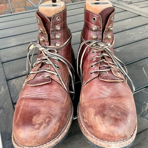 Oak Street Bootmakers Trench Boot in Seidel Light Brown Mustang