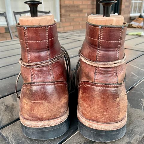 Oak Street Bootmakers Trench Boot in Seidel Light Brown Mustang
