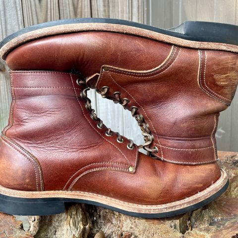 Oak Street Bootmakers Trench Boot in Seidel Light Brown Mustang