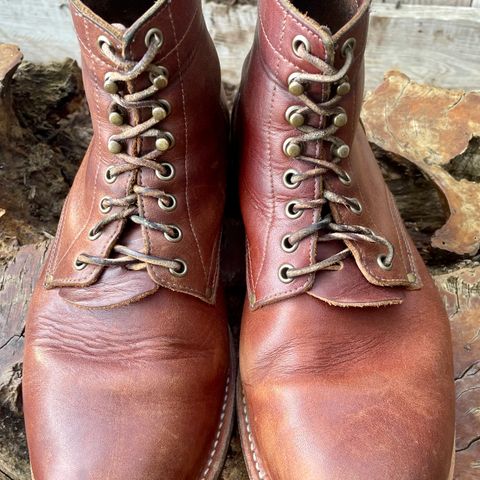 Oak Street Bootmakers Trench Boot in Seidel Light Brown Mustang