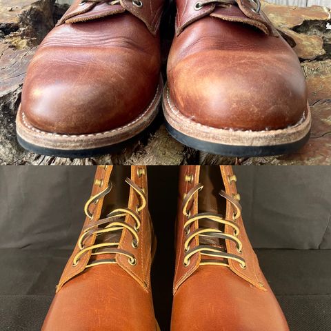 Oak Street Bootmakers Trench Boot in Seidel Light Brown Mustang