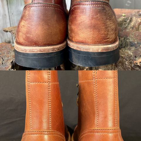 Oak Street Bootmakers Trench Boot in Seidel Light Brown Mustang