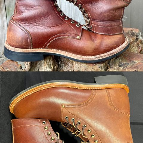 Oak Street Bootmakers Trench Boot in Seidel Light Brown Mustang