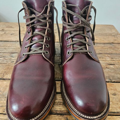 Viberg Service Boot in Horween Color 8 Chromexcel