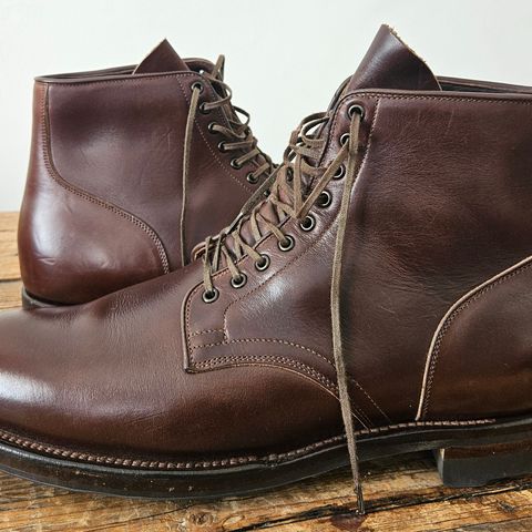 Viberg Service Boot in Horween Brown Chromexcel