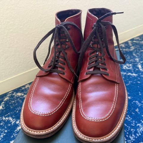 Alden Indy Boot in Brown Calfskin