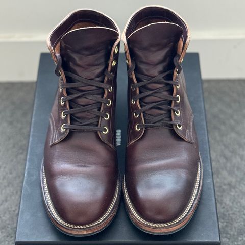Viberg Service Boot in Horween Brown Chromexcel