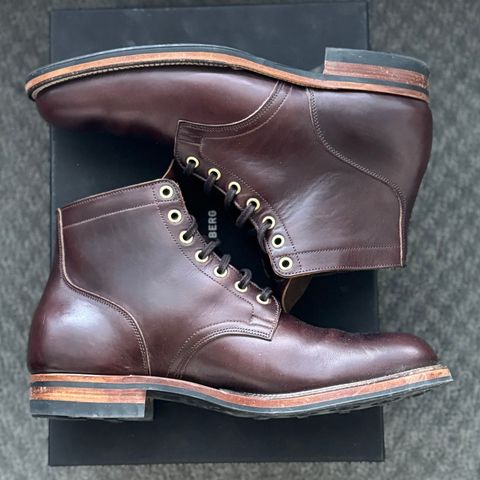 Viberg Service Boot in Horween Brown Chromexcel