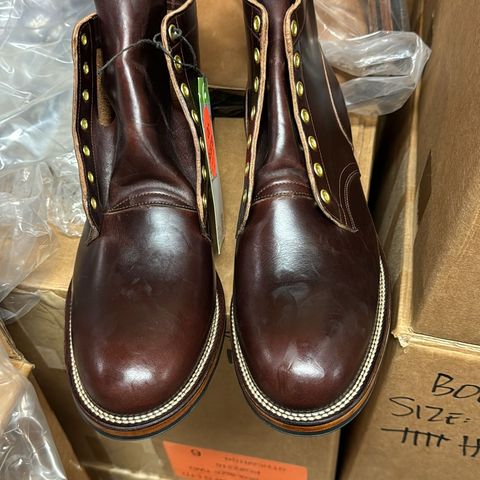 Viberg Service Boot in Horween Brown Chromexcel