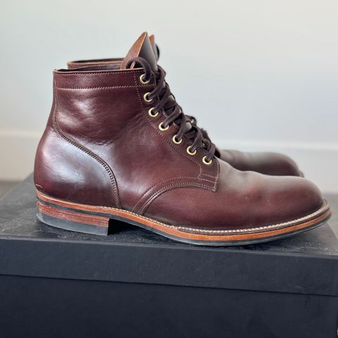 Viberg Service Boot in Horween Brown Chromexcel