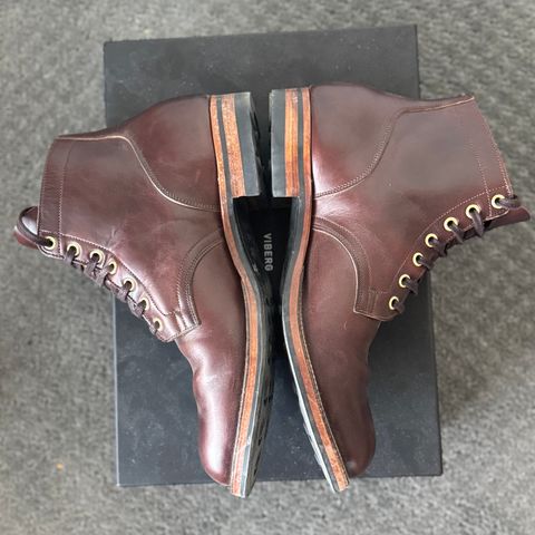 Viberg Service Boot in Horween Brown Chromexcel