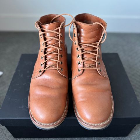Viberg Service Boot in Maryam Bruciato TPR Horsebutt