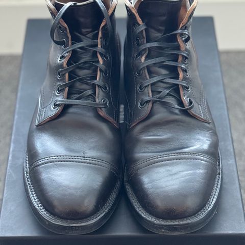 Viberg Service Boot in Maryam Black Horsebutt