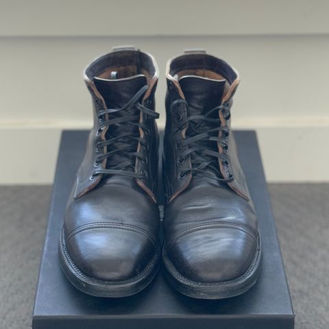 Viberg Service Boot in Maryam Black Horsebutt