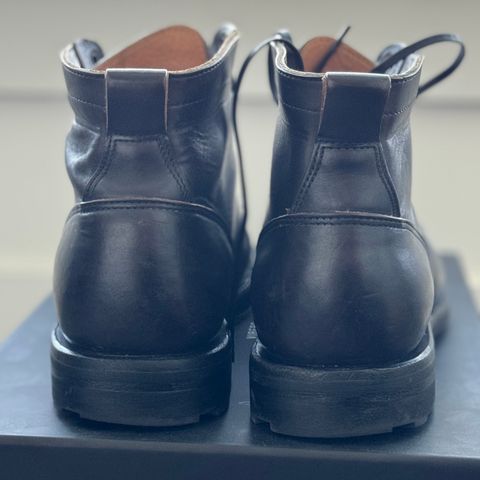 Viberg Service Boot in Maryam Black Horsebutt
