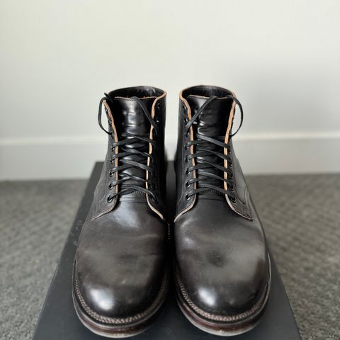 Viberg Service Boot in Maryam Nero Horsebutt