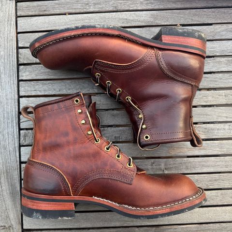 Nicks Falcon in Wickett & Craig Buck Brown Double Stuffed