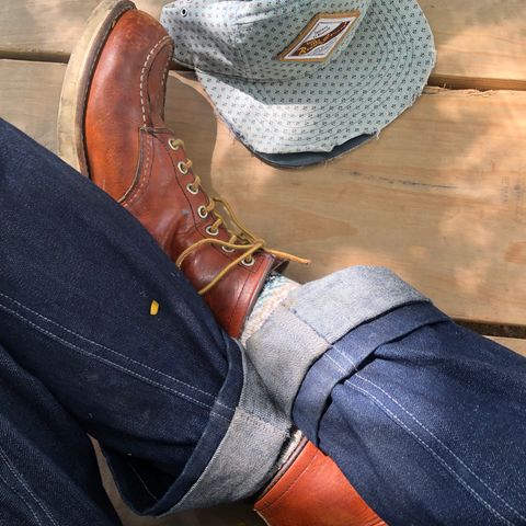 View photo of Red Wing 875 Classic moc in Oil Tan Leather