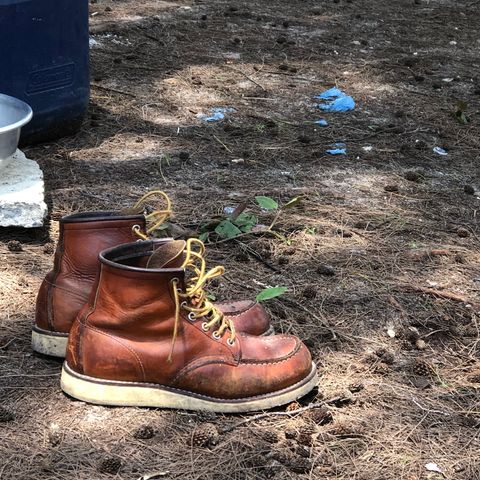 View photo of Red Wing 875 Classic moc in Oil Tan Leather