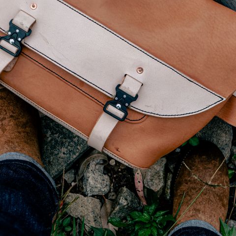 View photo of Lone Wolf LW 00300 in Veg Tan Cowhide Roughout