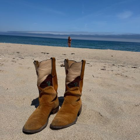 Lucchese Cowboy Boots in Italian Calf