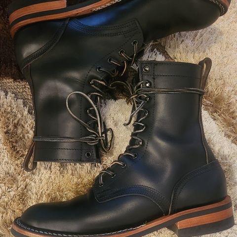 Nicks x Parkhurst V3 in Wickett & Craig Black Oiled Latigo