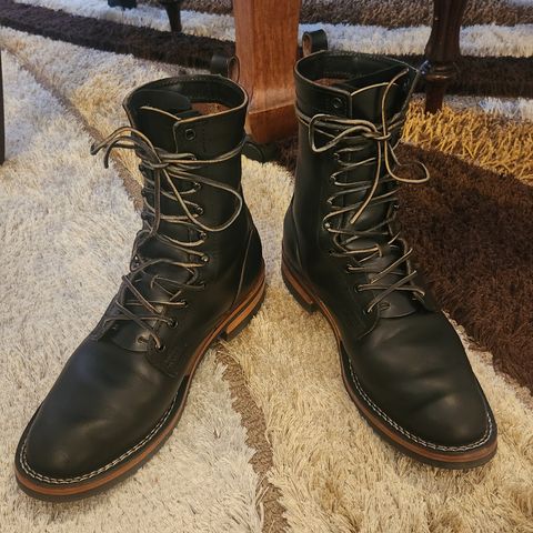 Nicks x Parkhurst V3 in Wickett & Craig Black Oiled Latigo