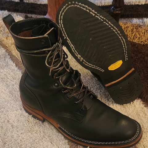 Nicks x Parkhurst V3 in Wickett & Craig Black Oiled Latigo