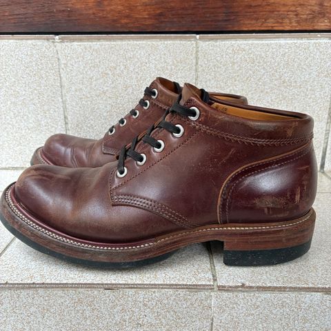 Quan Shoemaker Custom Model in Maryam Burgandy TPR