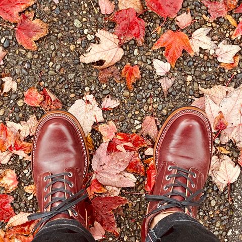 Quan Shoemaker Custom Model in Maryam Burgandy TPR