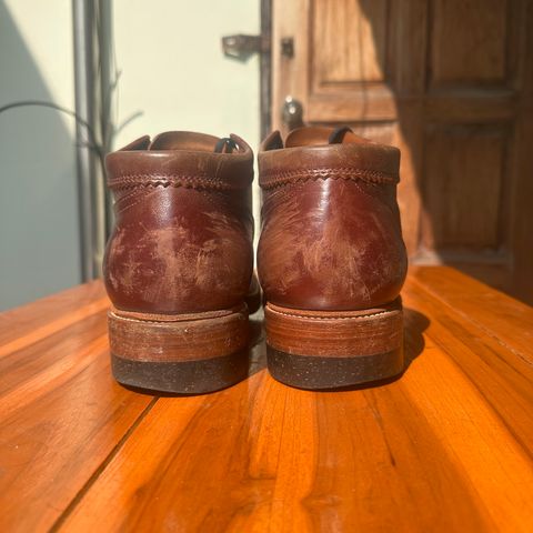 Quan Shoemaker Custom Model in Maryam Burgandy TPR