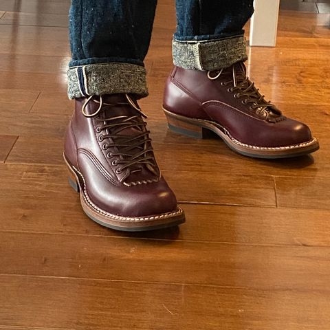 White's 350 Cutter in Horween Color 8 Chromexcel