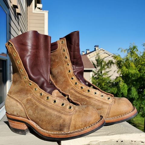 Frank's Monkey Boot in C.F. Stead Autumn Spice Kudu Classic