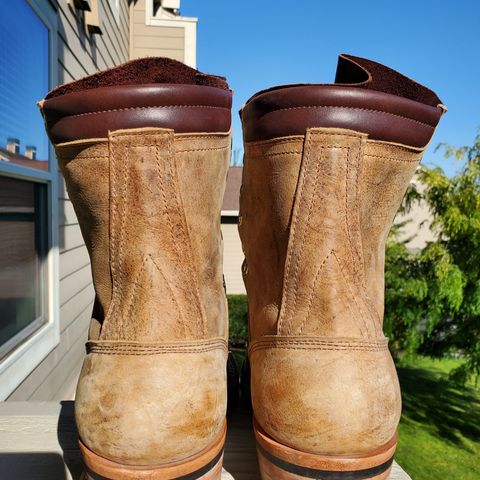 Frank's Monkey Boot in C.F. Stead Autumn Spice Kudu Classic