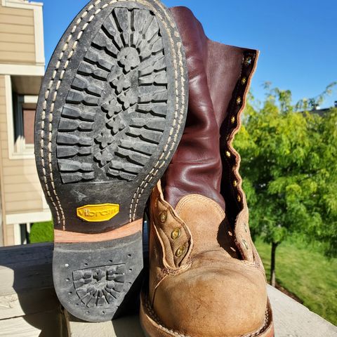 Frank's Monkey Boot in C.F. Stead Autumn Spice Kudu Classic