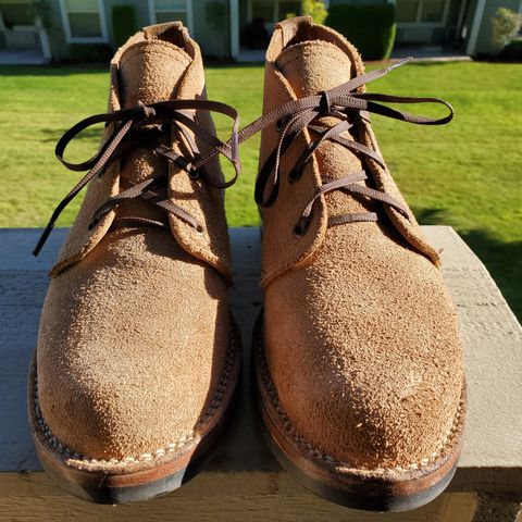 Wesco Chukka Boot in Seidel Burlap Roughout