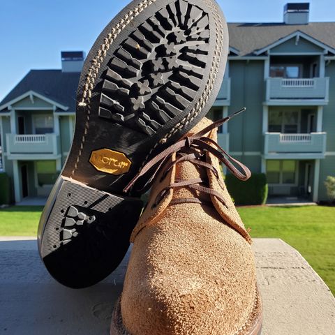 Wesco Chukka Boot in Seidel Burlap Roughout