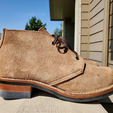 Wesco Chukka Boot in Seidel Burlap Roughout