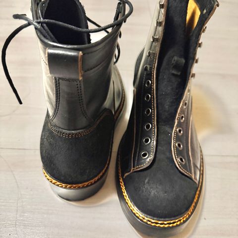 Jakkrabbits 7-Inch Tamarin Boots in Shinki Black Teacore Horsebutt
