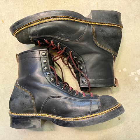Jakkrabbits 7-Inch Tamarin Boots in Shinki Black Teacore Horsebutt