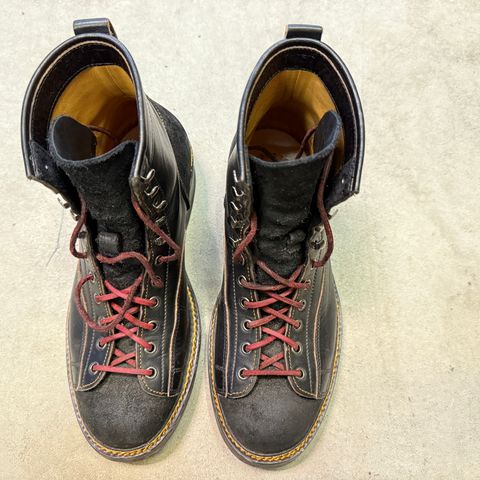 Jakkrabbits 7-Inch Tamarin Boots in Shinki Black Teacore Horsebutt